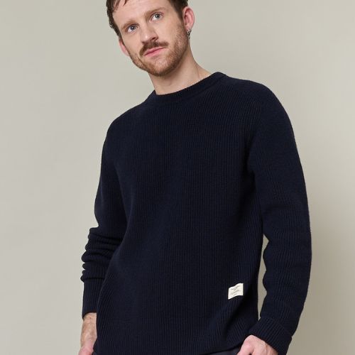 LOCC02 Ribbed Pullover  - Merz b. Schwanen