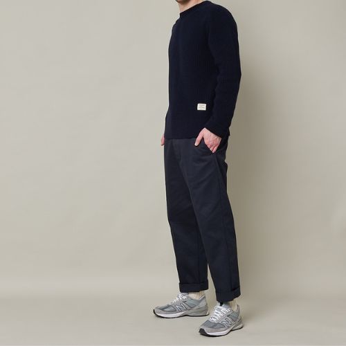 LOCC02 Ribbed Pullover  - Merz b. Schwanen