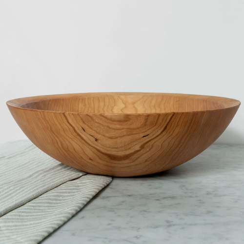 13''CH-R Cherry Wood Bowl - Peterman's Boards & Bowls