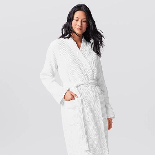 Unisex Waffle Robe - Coyuchi