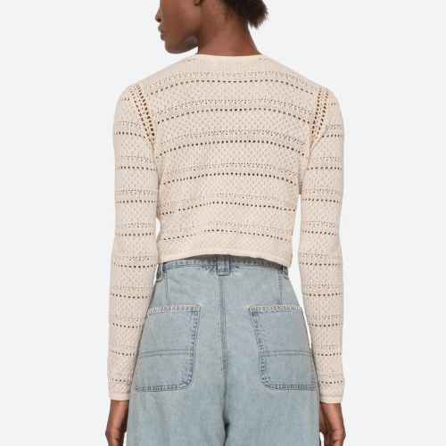 Syble Cropped Cardigan - Sea NY