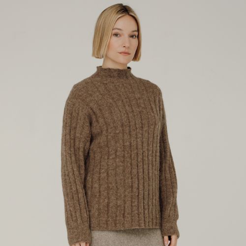 Demi Mock Neck - Bare Knitwear