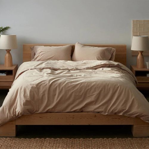 Crinkled Percale Sheet Set-King - Coyuchi