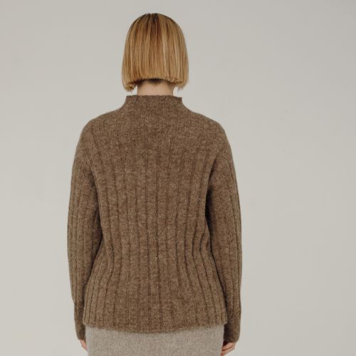 Demi Mock Neck - Bare Knitwear