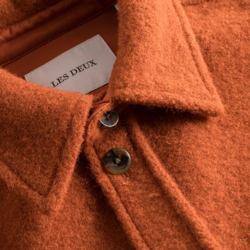 Lennon Boucle Overshirt - Les Deux