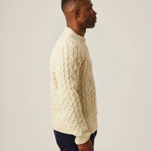 Hudson Aran Jumper - Peregrine Clothing