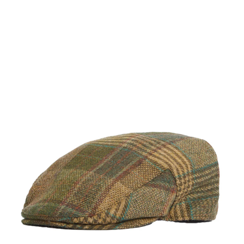 Deveron Tweed Flat Cap - Barbour