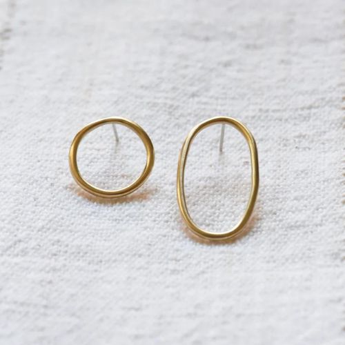 EA-TL-25 Brass Earrings - 8.6.4