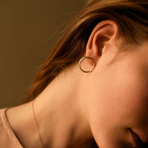 EA-TL-25 Brass Earrings - 8.6.4