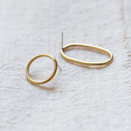 EA-TL-25 Brass Earrings - 8.6.4