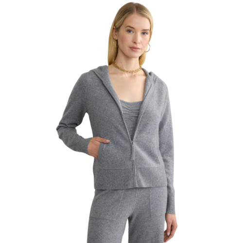 Fitted Cashmere Hoodie - Margaret O'Leary