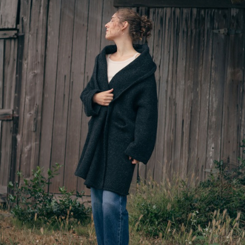 Double Face Coat - Lauren Manoogian